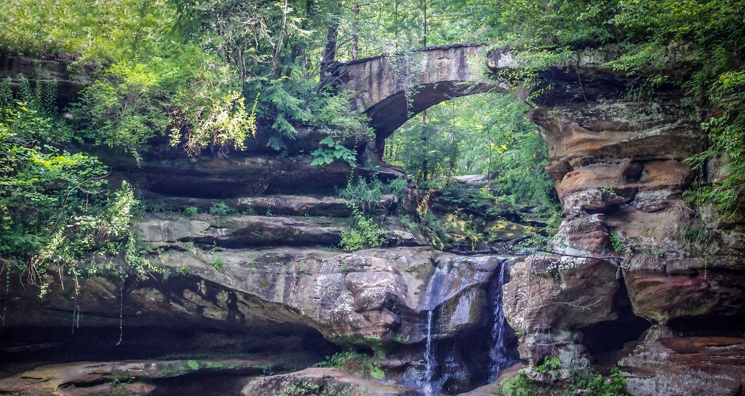 Old Man's Cave Upper Falls