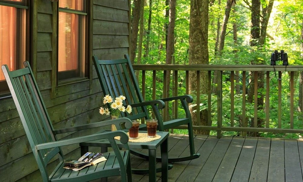 cedar falls cottage porch