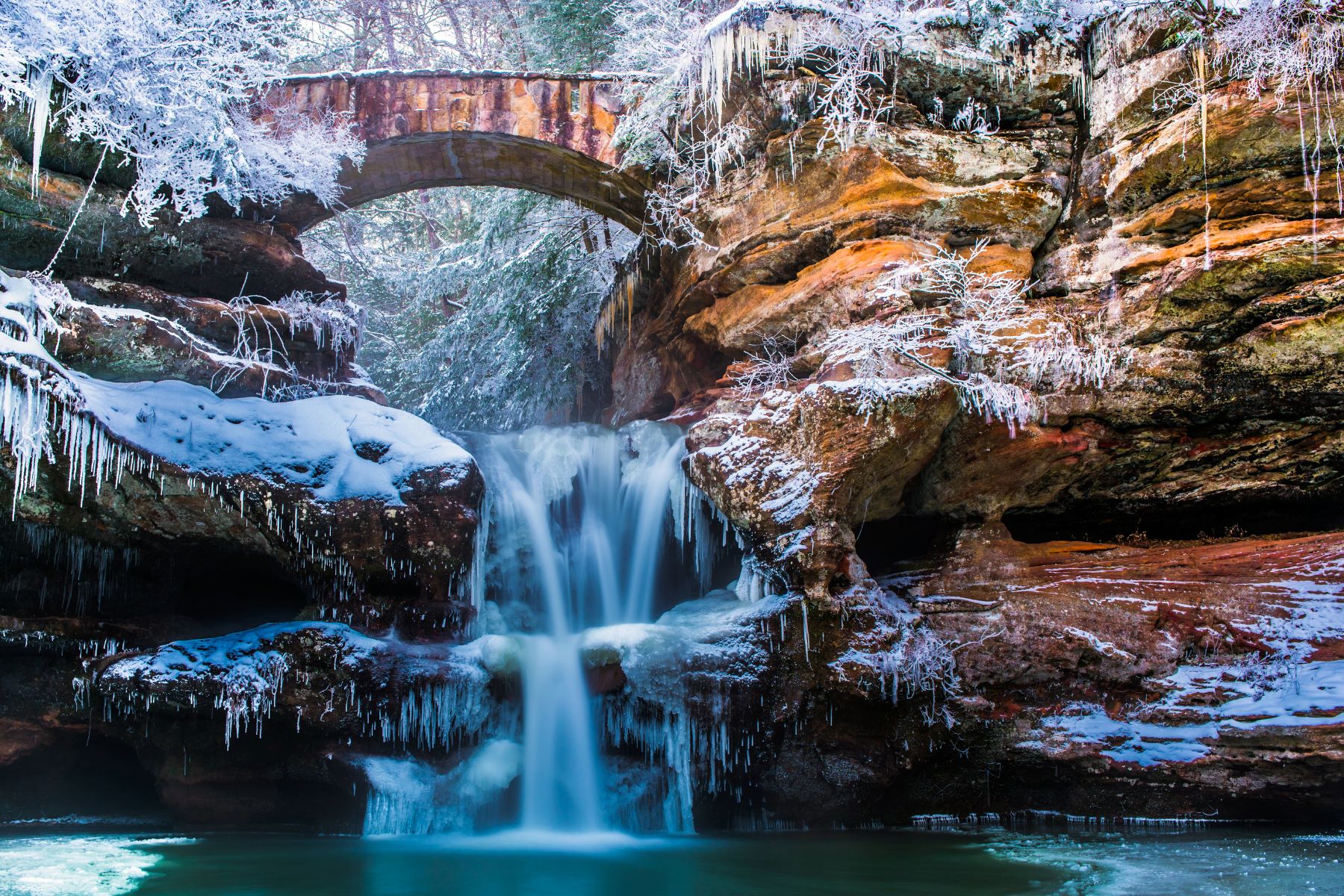 Hocking Hills in Winter